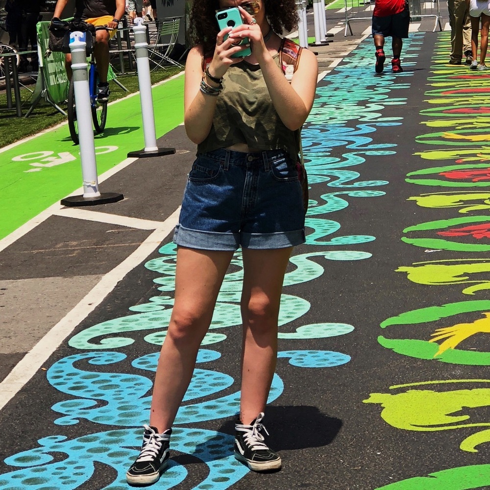 Levi’s High Waisted Jean Shorts